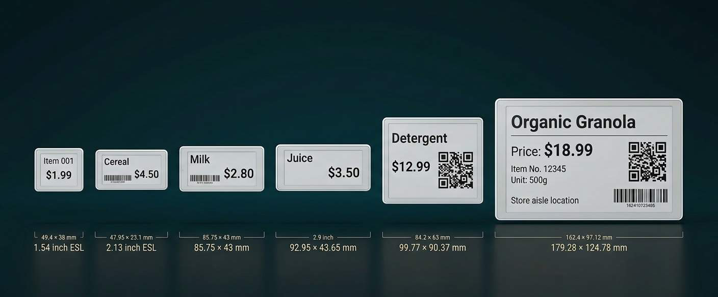 DPL-C display size lineup
